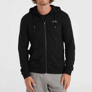 O'Neill Small Logo capuchonvest met volledige rits | Black Out