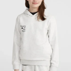 Women of the Wave hoodie | White Melange