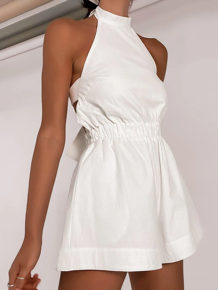 Nava™ Jumpsuit – 100% Katoen High Waist Zomerlook | Becker’s Amsterdam™ - Afbeelding 5