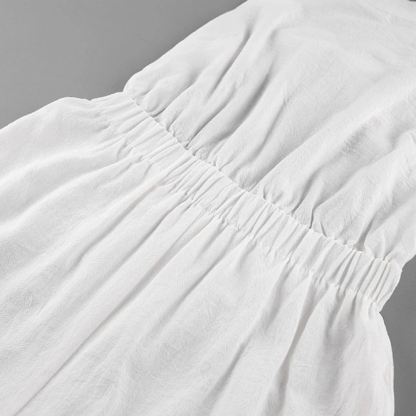 Nava™ Jumpsuit – 100% Katoen High Waist Zomerlook | Becker’s Amsterdam™ - Afbeelding 9